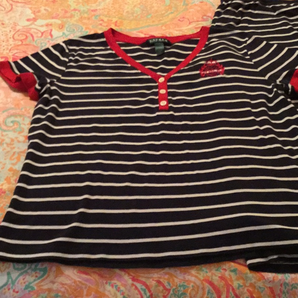Ralph Lauren 2 piece pajamas